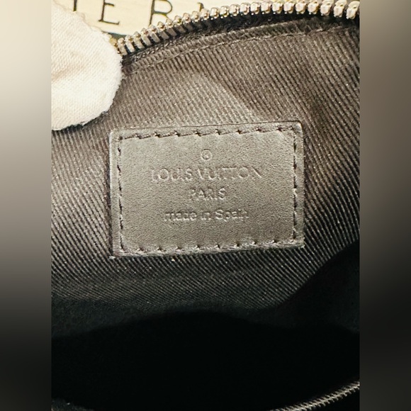 ๐ฅ LOUIS VUITTON DAMIER INFINI BRAZZA MESSENGER BAG UNISEX w/ DUST BAG - Picture 11 of 17